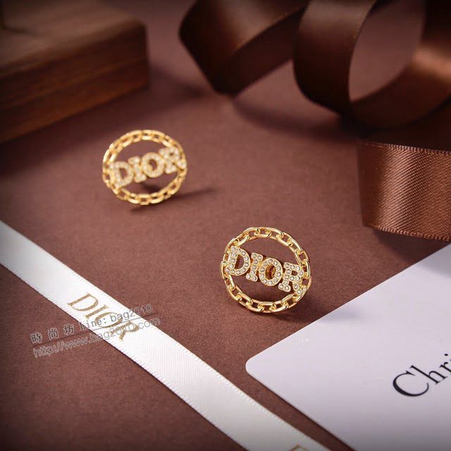 Dior飾品 2021新款DIOR迪奧字母耳釘耳環  zgd1404
